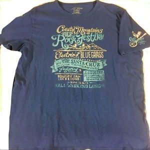 XL Lucky Brand Coastal Mountains Folk Rock Fest